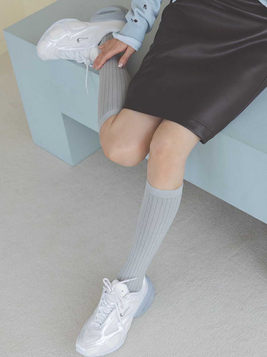 emmi atelier「ミディ丈レースレイヤードタイトスカート」|スカート|