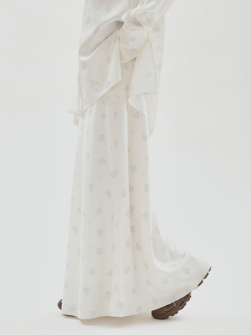 emmi atelier「フラワープリントナロースカート【セットアップ対応】」|スカート|
