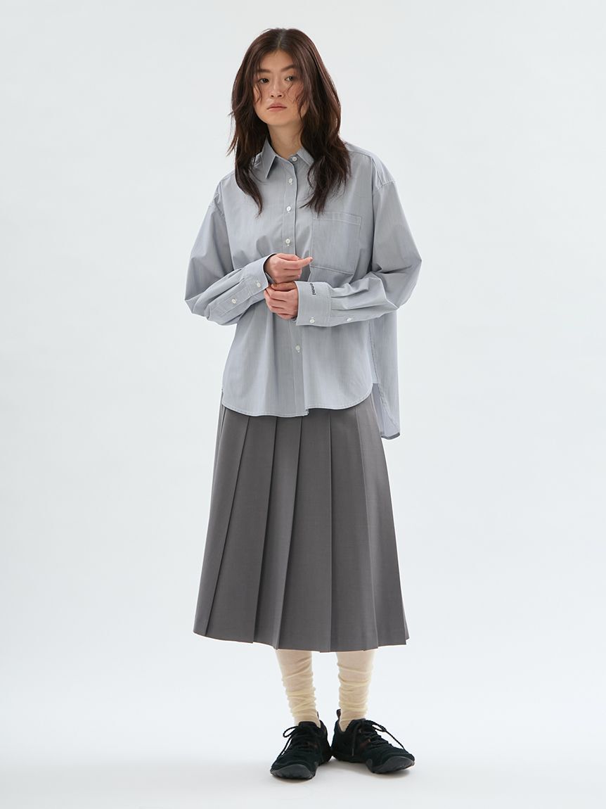 emmi atelier「ベルトセットプリーツスカート」|スカート|