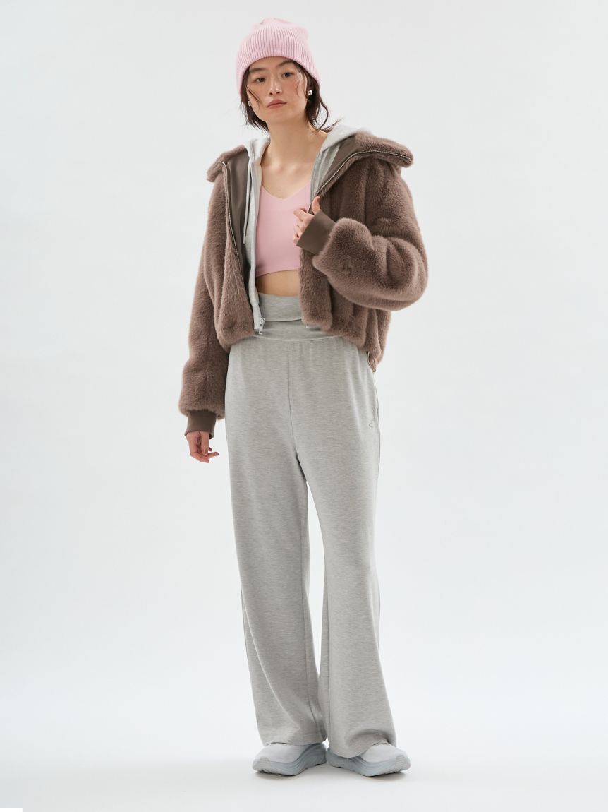 emmi atelier「ウールリブニットビーニー」|ニット帽|