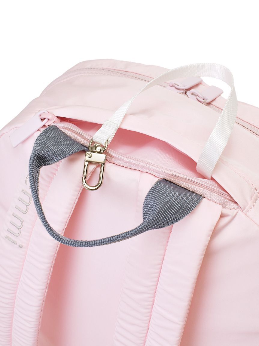 emmi atelier「eco 撥水ギャザーボディーバックパック」|リュック|