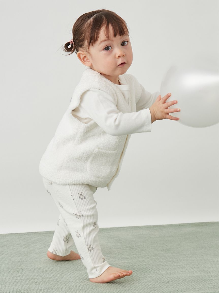 GELATO PIQUE KIDS & BABY「【BABY】ぬいぐるみ柄レギンスパンツ」|その他ベビーウェア|