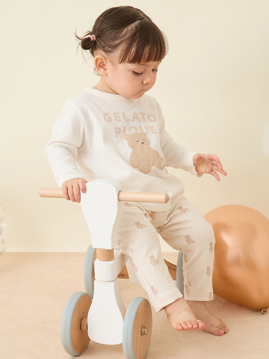 GELATO PIQUE KIDS & BABY「【BABY】ぬいぐるみ柄レギンスパンツ」|その他ベビーウェア|BEG