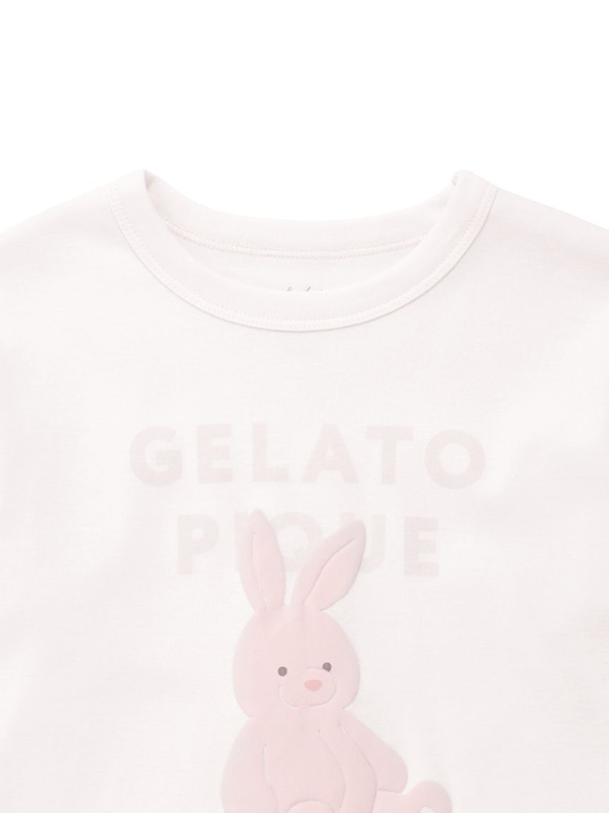 GELATO PIQUE KIDS & BABY「【KIDS】ぬいぐるみワンポイントロンT」|ルームウェア|