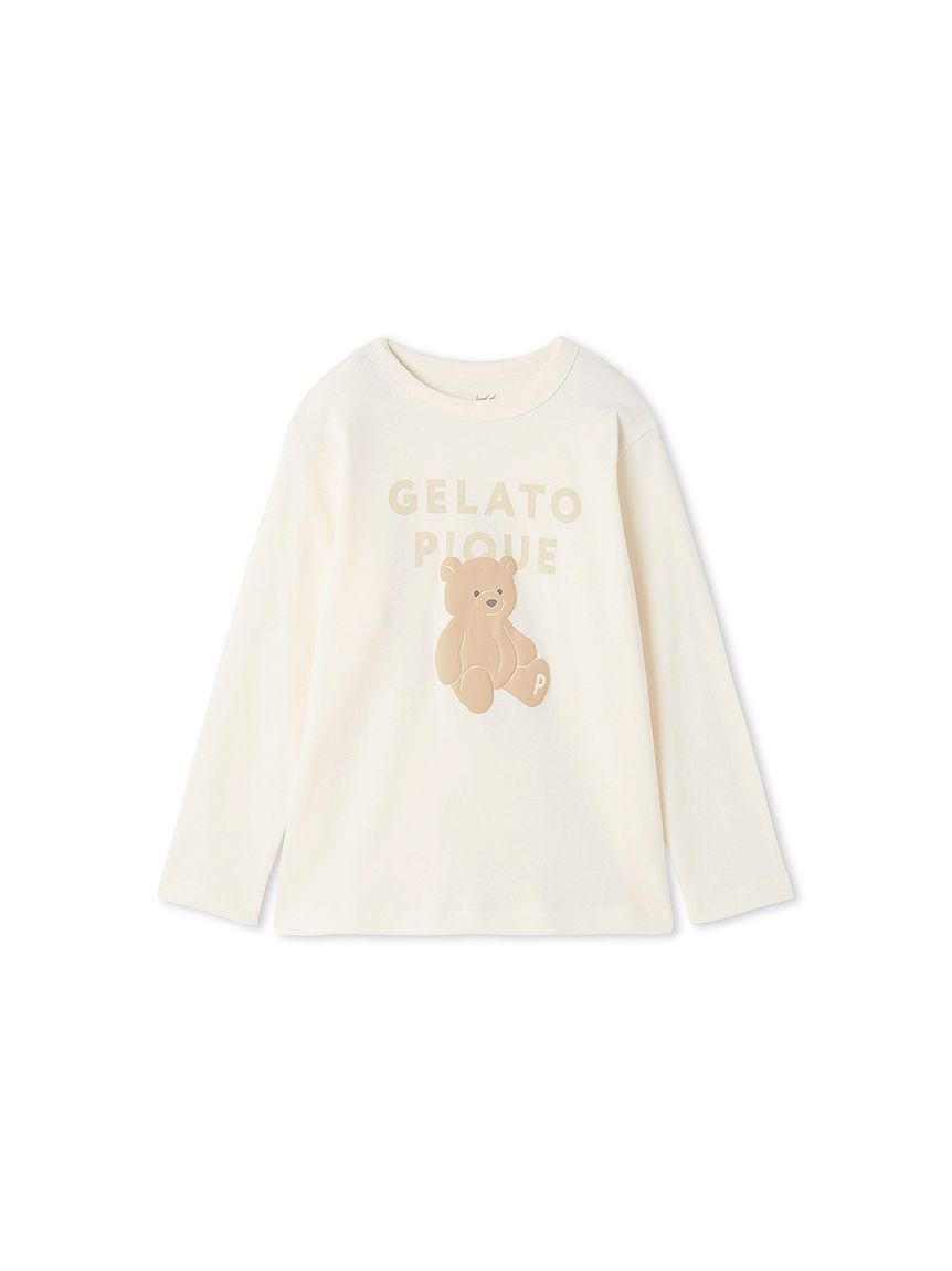 GELATO PIQUE KIDS & BABY「【KIDS】ぬいぐるみワンポイントロンT」|ルームウェア|