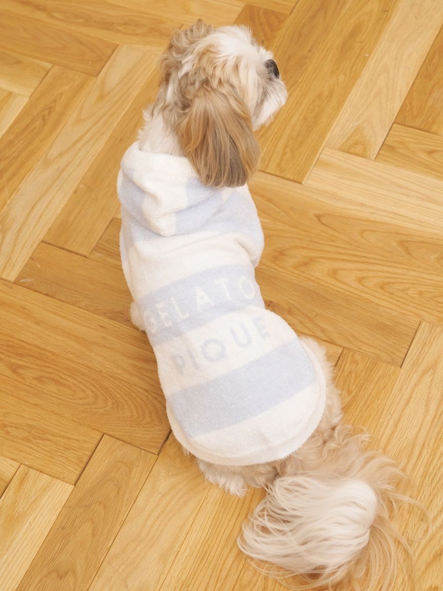  GELATO PIQUE CAT&DOG「【CAT&DOG】スムーズィーXLサイズ２ボーダーフーディー」|その他|