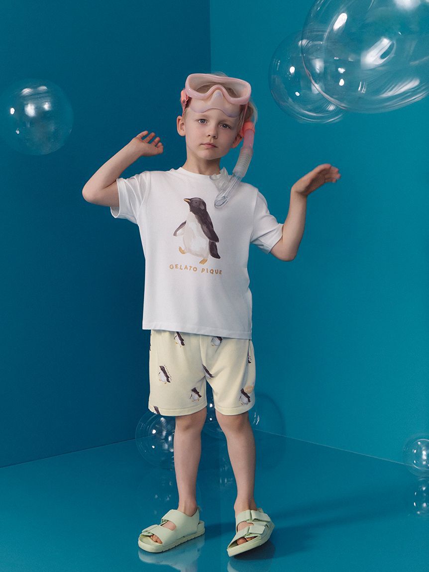 GELATO PIQUE KIDS & BABY「【KIDS】【接触冷感】シーアニマル柄ショートパンツ」|その他|