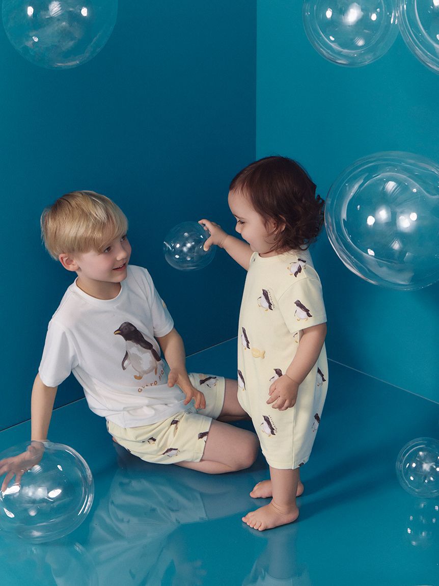 GELATO PIQUE KIDS & BABY「【KIDS】【接触冷感】シーアニマル柄ショートパンツ」|その他|