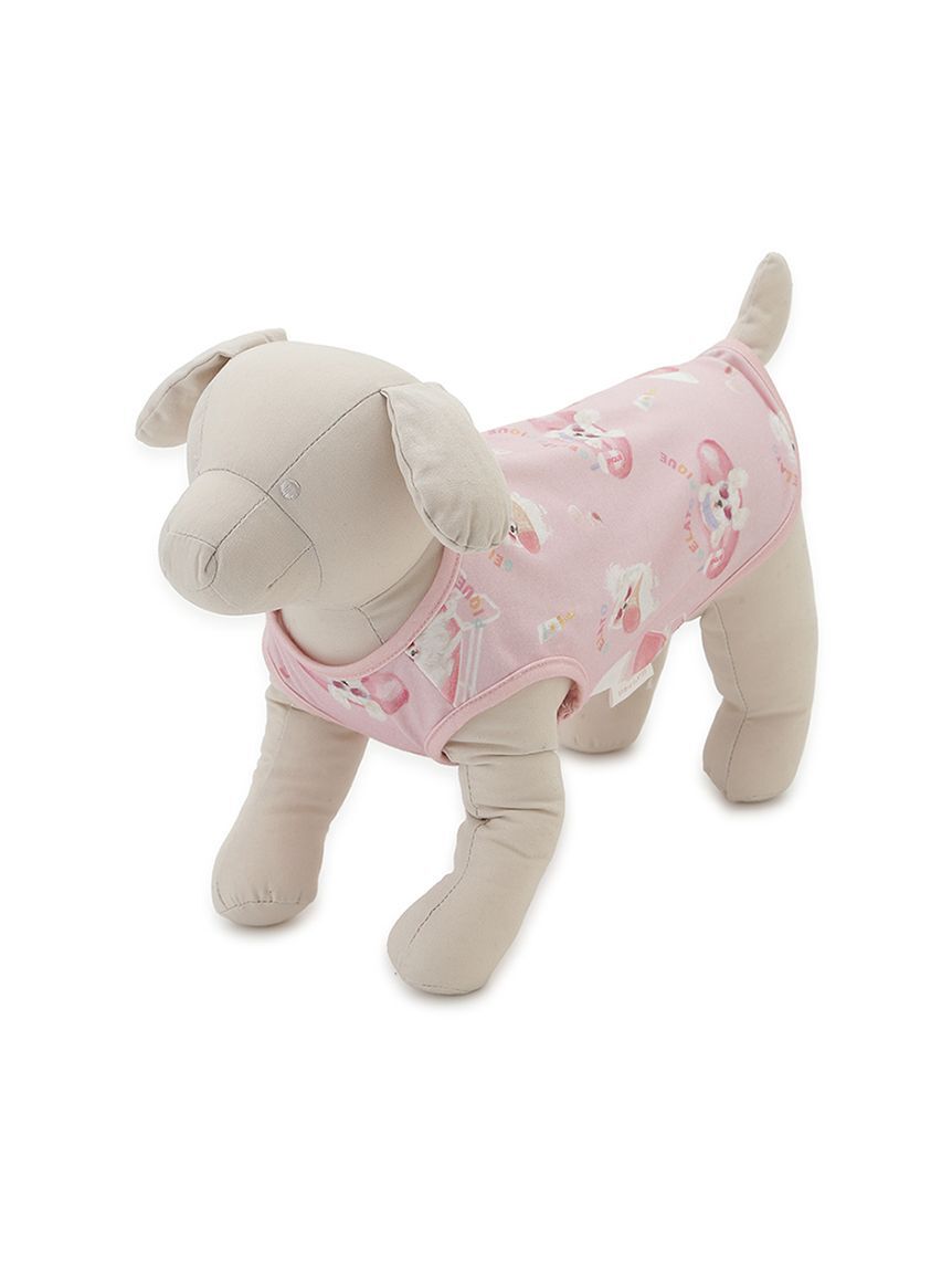  GELATO PIQUE CAT&DOG「【CAT&DOG】【接触冷感】ビーチ マルチーズ ポメラニアン チワワ柄Coolingプルオーバー」|その他|