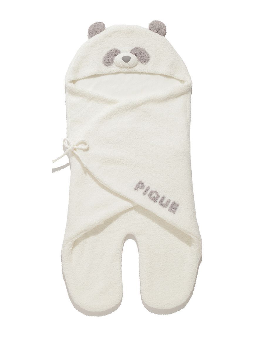 GELATO PIQUE KIDS & BABY「【ラッピング済み】【BABY】パウダーアニマルおくるみ&スタイセット BOX付き」|その他ベビー用品|