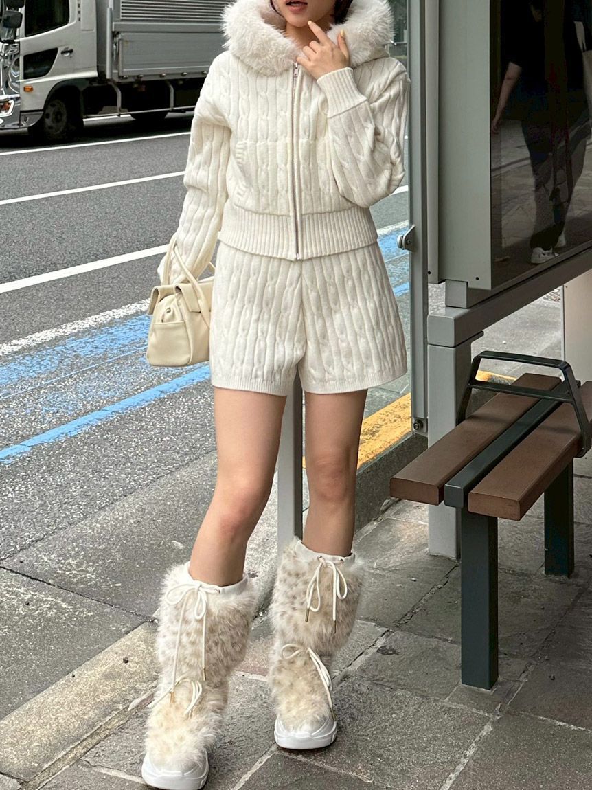 SNIDEL「【セットアップ対応】ニットショートパンツ」|その他|