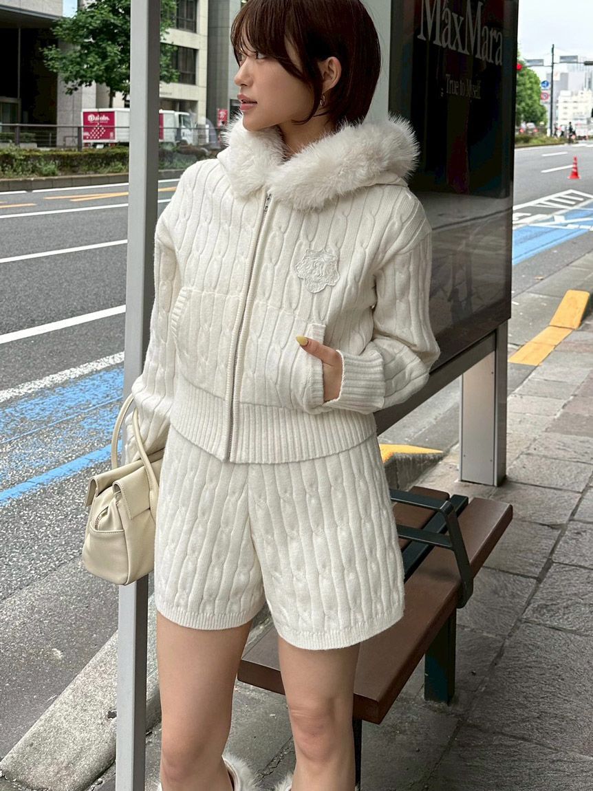 SNIDEL「【セットアップ対応】ニットショートパンツ」|その他|