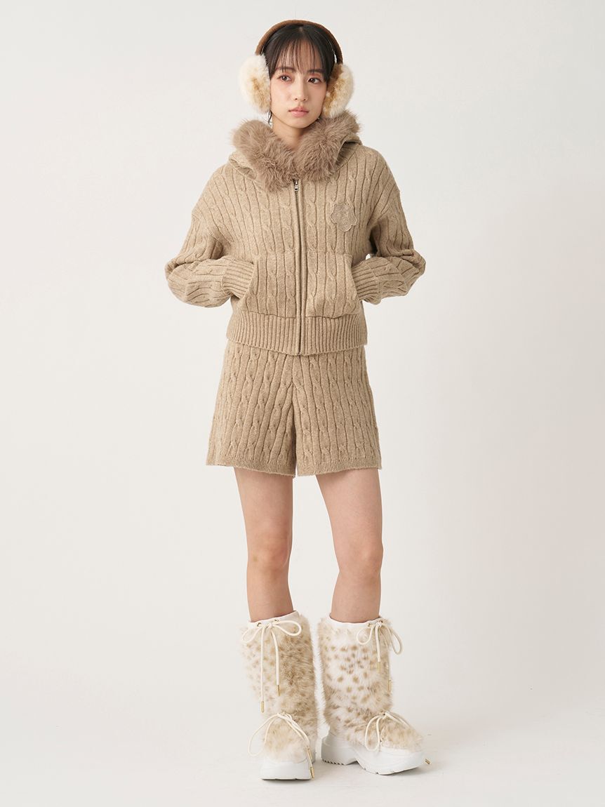 SNIDEL「【セットアップ対応】ニットショートパンツ」|その他|MOC