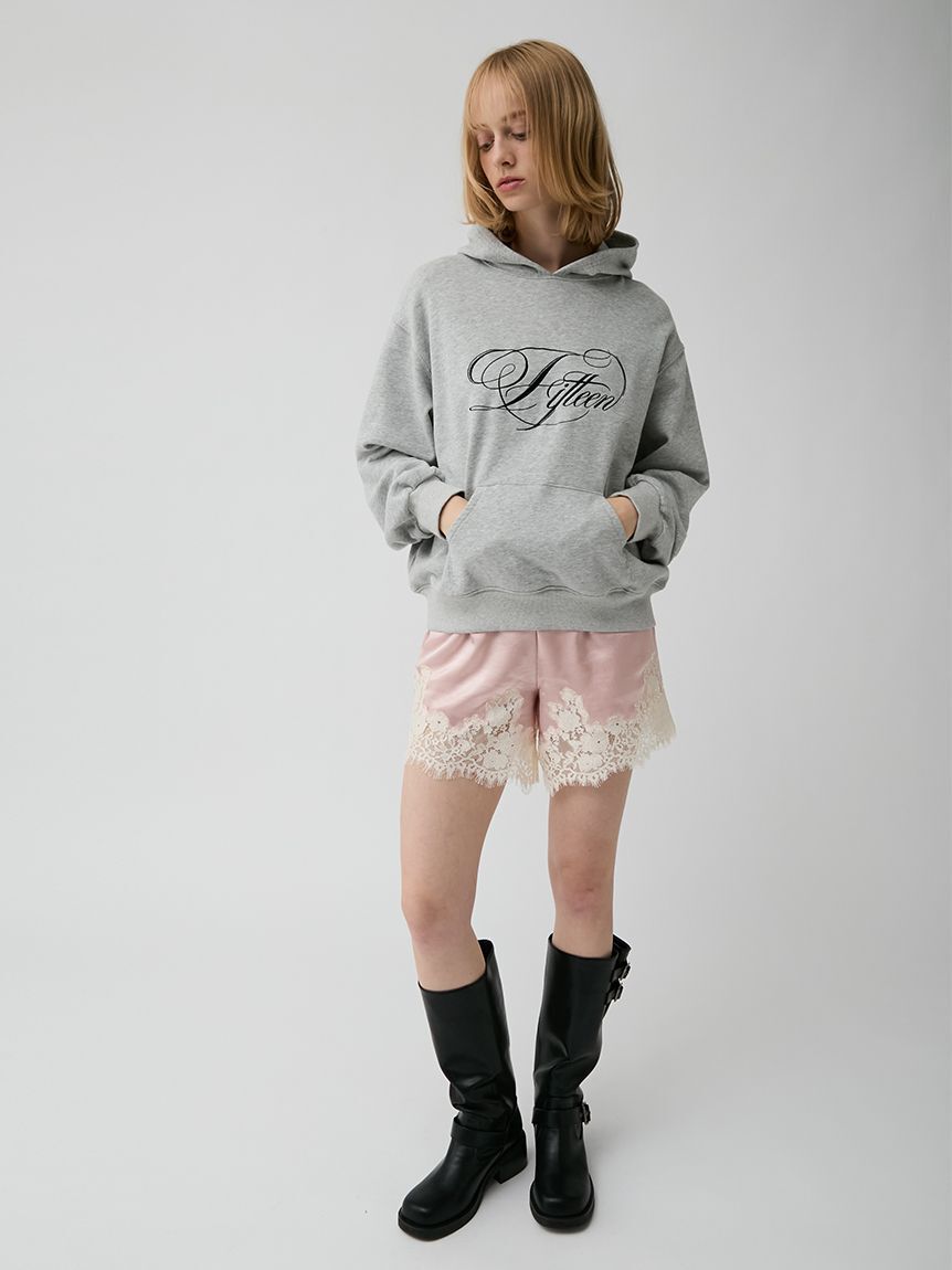 LILY BROWN「レーストリムサテンショートパンツ」|その他|