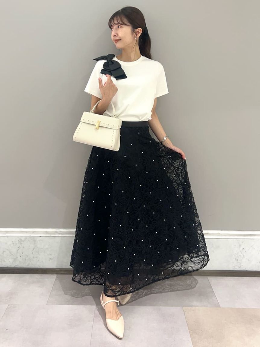 CELFORD「レース刺繍スカート」|スカート|