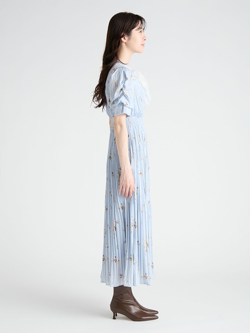 CELFORD「フローラルヨークレースワンピース」|ワンピース|