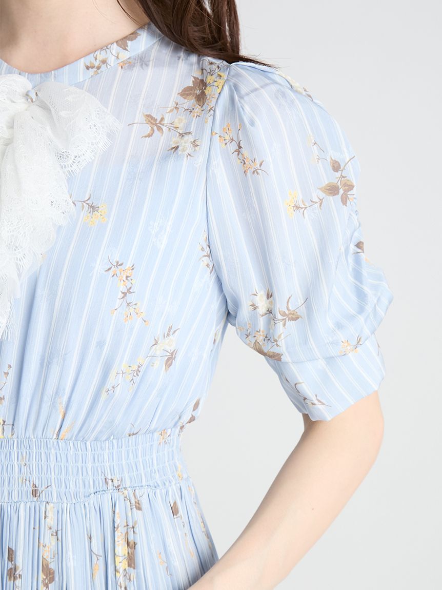 CELFORD「フローラルヨークレースワンピース」|ワンピース|