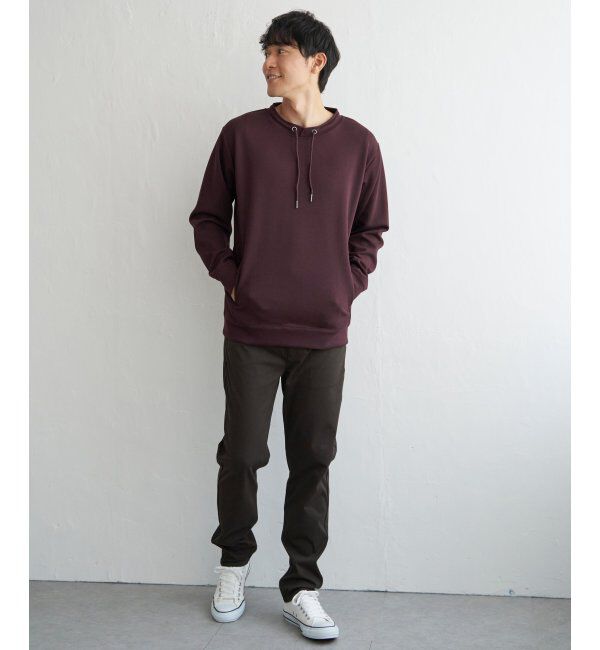 ikka「【抗菌防臭】GOKU楽ダンボールルーイカラー」|パーカー|