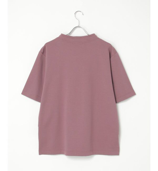 ikka「冷感ルーイカラー5分袖ポケT」|Tシャツ・カットソー|