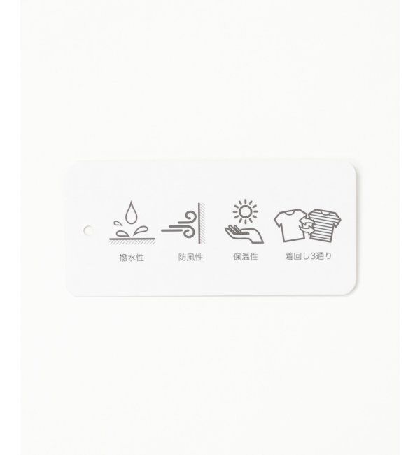 ikka「【撥水】sorona(R) 3WAYマウンテンパーカー」|その他|