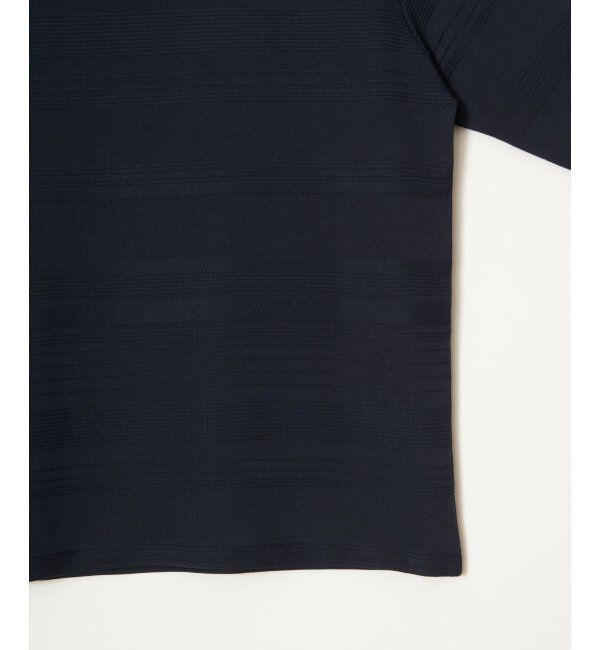 IKKA LOUNGE「ランダムリップルボーダーロンT」|Tシャツ・カットソー|