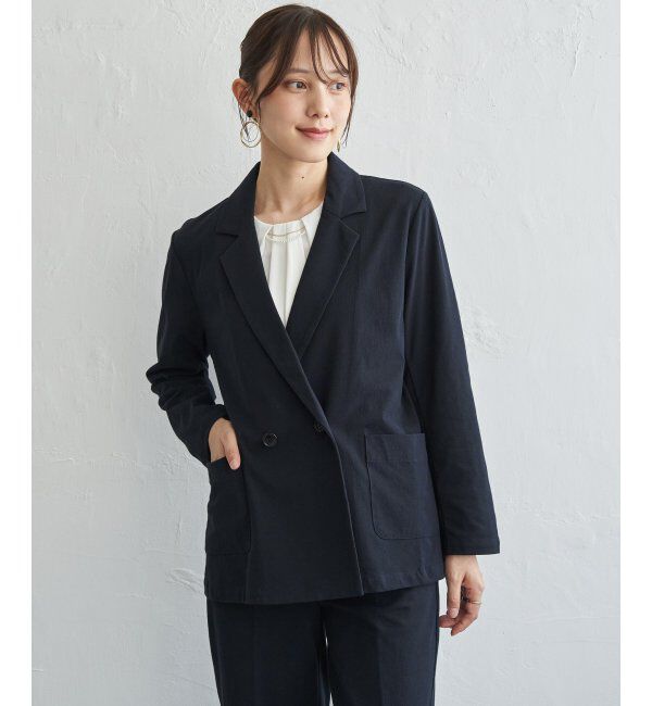 IKKA LOUNGE「【セットアップ対応】GOKU楽ワーク ダブルブレストジャケット」|その他|