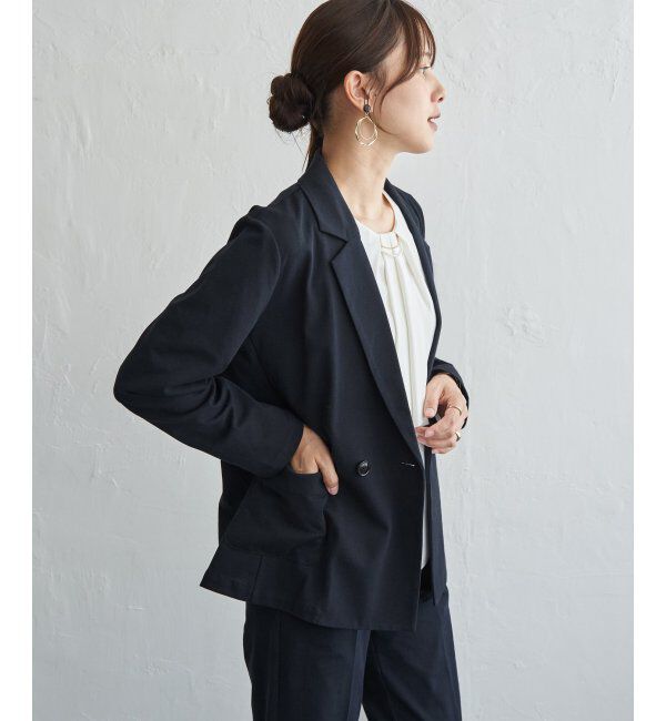 IKKA LOUNGE「【セットアップ対応】GOKU楽ワーク ダブルブレストジャケット」|その他|