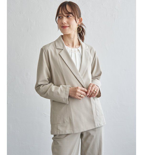 IKKA LOUNGE「【セットアップ対応】GOKU楽ワーク ダブルブレストジャケット」|その他|