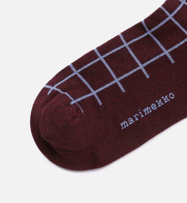 Marimekko「Linjaus Pikku Ruutu ソックス」|ソックス|