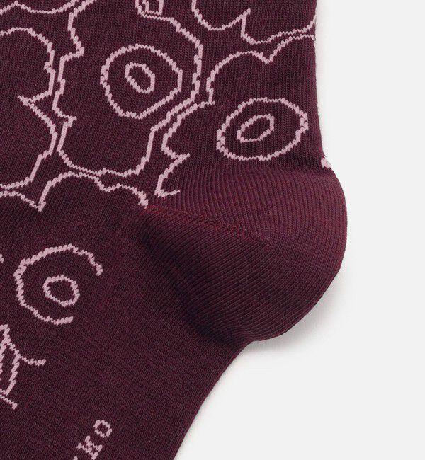 Marimekko「Linjaus Piirto Unikko ソックス」|ソックス|