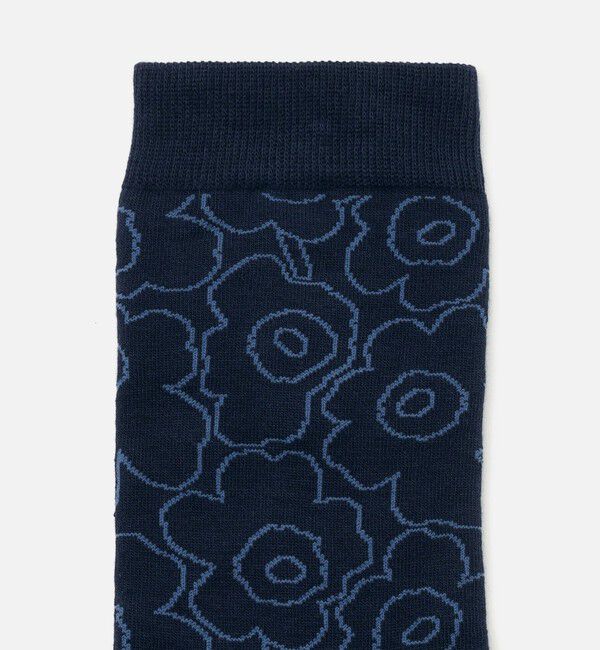 Marimekko「Linjaus Piirto Unikko ソックス」|ソックス|