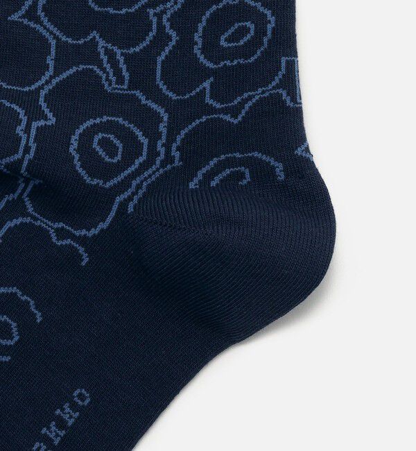 Marimekko「Linjaus Piirto Unikko ソックス」|ソックス|