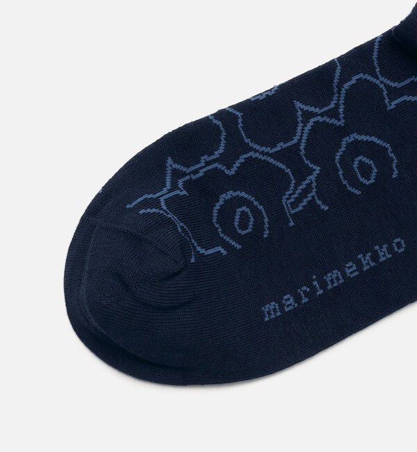 Marimekko「Linjaus Piirto Unikko ソックス」|ソックス|