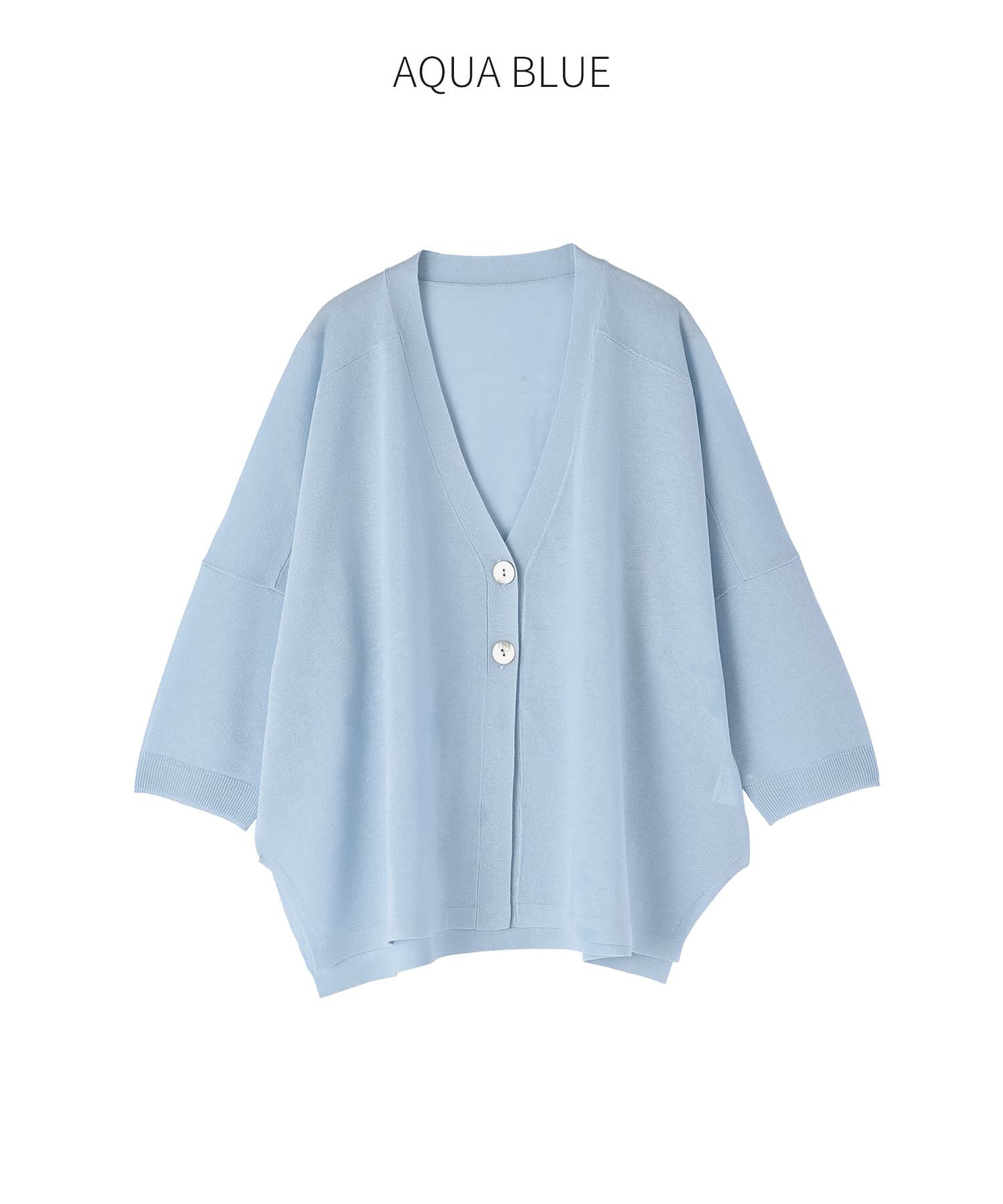 STYLE DELI「【LUXE】２ボタンゆったり７分袖カーディガンB」|カーディガン|