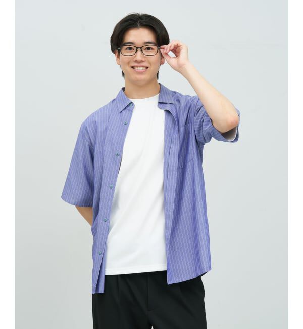  「【WEB限定】MADE IN JAPAN (メイドインジャパン) ウェリントン型 メガネ | チタン 軽量 レンズ交換券付」|メガネ|