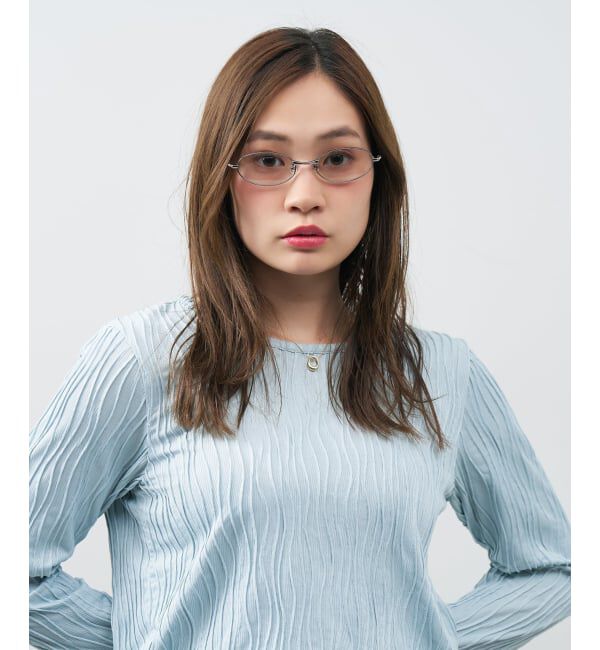  「SUNCUTGlasses/UV100%CUT TREND SUNGLASSES オーバル型 サングラス | カラーレンズ 紫外線対策 UVカット」|サングラス|