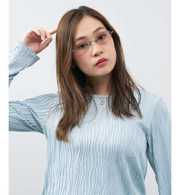  「SUNCUTGlasses/UV100%CUT TREND SUNGLASSES オーバル型 サングラス | カラーレンズ 紫外線対策 UVカット」|サングラス|