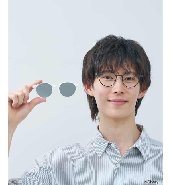  「Disney Collection created by Zoff &ldquo;BAYMAX&rdquo; ボストン型 メガネ | NIGHT&DAY  レンズ交換券付」|メガネ|