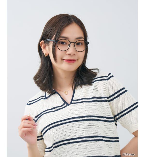  「Disney Collection created by Zoff &ldquo;BAYMAX&rdquo; ボストン型 メガネ | NIGHT&DAY  レンズ交換券付」|メガネ|