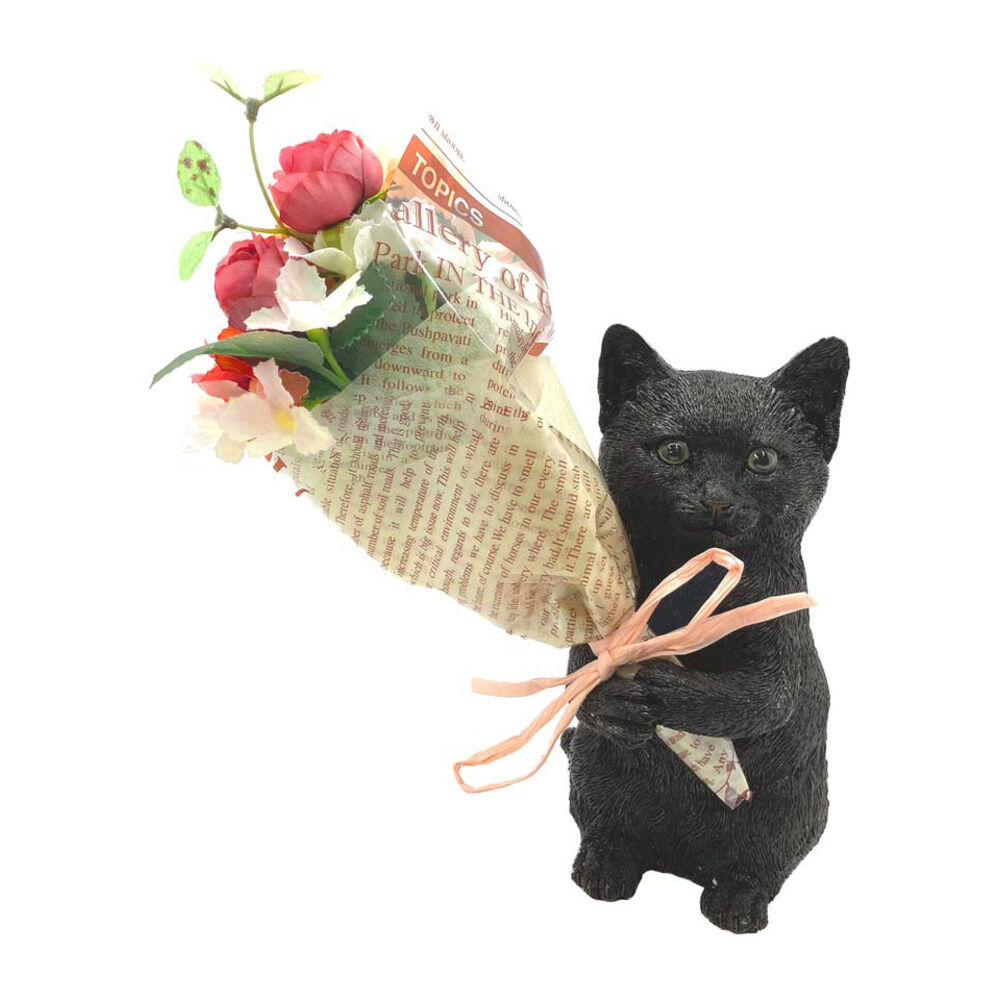 BACKYARD FAMILY「花 ギフト 通販 ブーケ 造花 ct触媒 エアクリーナー 抗菌 消臭 空気清浄 ミニョン」|その他|ブラック2