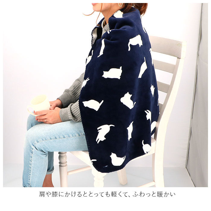 BACKYARD FAMILY「ひざ掛け おしゃれ ふわふわ 通販 膝掛け 暖かい ブランケット ひざかけ かわいい ふわふわ」|ブランケット|