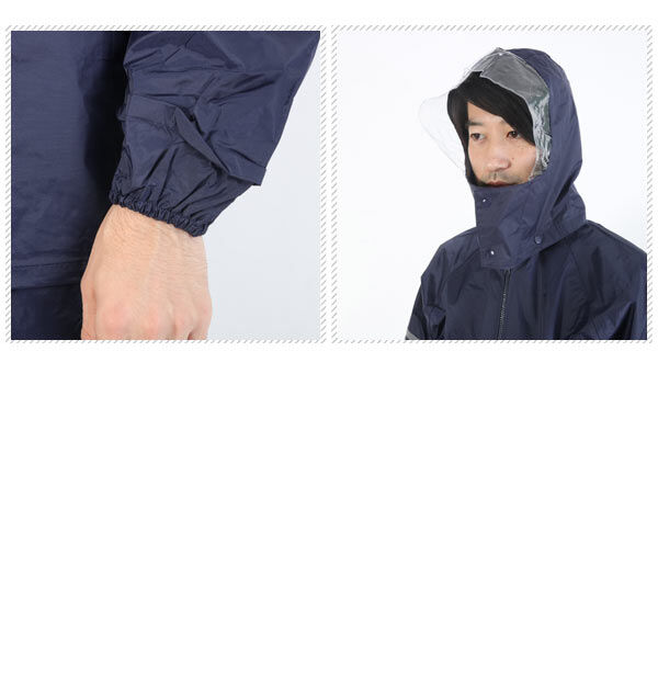 BACKYARD FAMILY「レインタックコート レインウエア 自転車 男女兼用 レインスーツ 定番 レインジャケット」|レインコート|