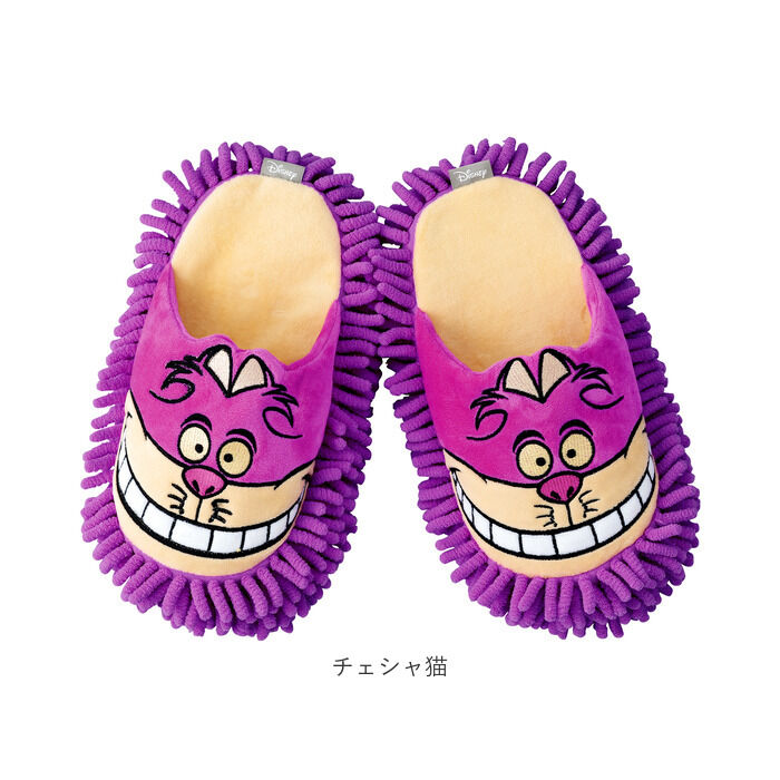 BACKYARD FAMILY「モップスリッパ 洗える 通販 ディズニー グッズ お掃除スリッパ disney おそうじスリッパ」|ルームシューズ|