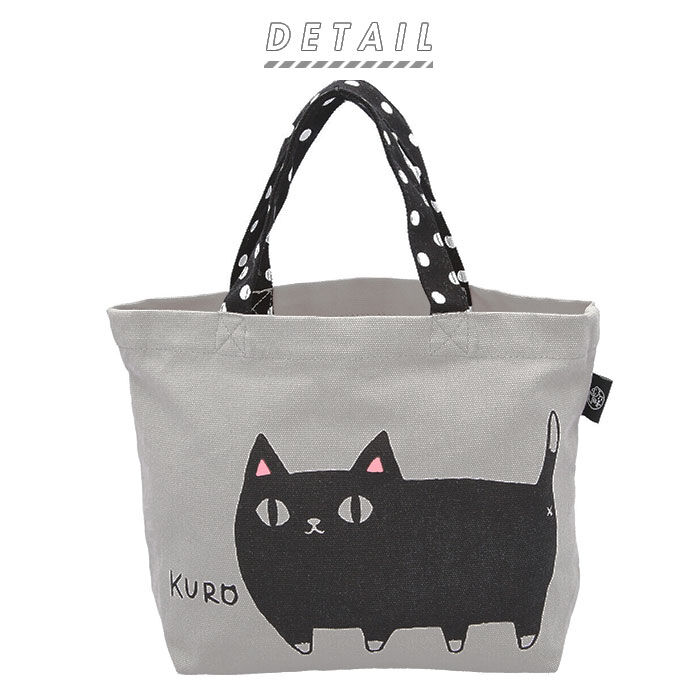 BACKYARD FAMILY「ミニトートバッグ キャンバス 通販 猫 猫3兄弟 小さめ ミニ 小 かわいい 布 レディース」|トートバッグ|