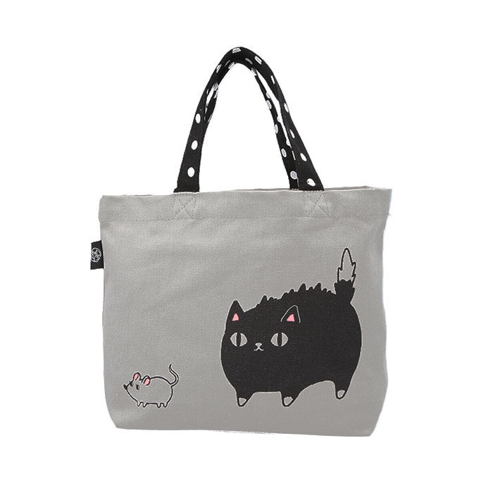 BACKYARD FAMILY「ミニトートバッグ キャンバス 通販 猫 猫3兄弟 小さめ ミニ 小 かわいい 布 レディース」|トートバッグ|