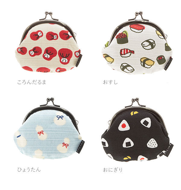 BACKYARD FAMILY「小銭入れ 和布華 WAFUKA 通販 がま口 財布 2.6寸 レディース メンズ かわいい 和柄」|ポーチ|