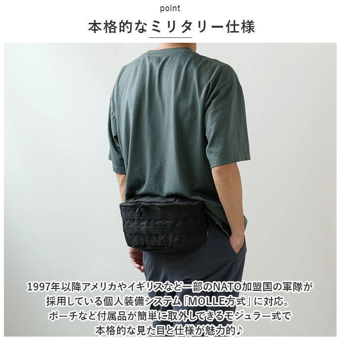 BACKYARD FAMILY「ボディバッグ メンズ 大容量 通販 ウエストバッグ ワンショルダー ボディバック ウェストバッグ」|その他|