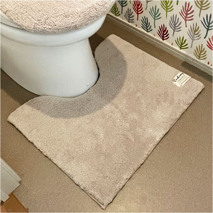 BACKYARD FAMILY「トイレマット おしゃれ 通販 40x50cm クッショニー2 洗える マット ミニ 小さめ」|トイレタリー・ランドリーグッズ|