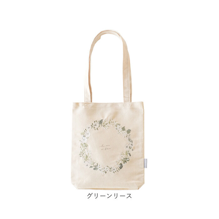BACKYARD FAMILY「トートバッグ キャンバス 通販 ito& 刺繍 トート 小 トートバック 縦型 A4 肩掛け」|トートバッグ|
