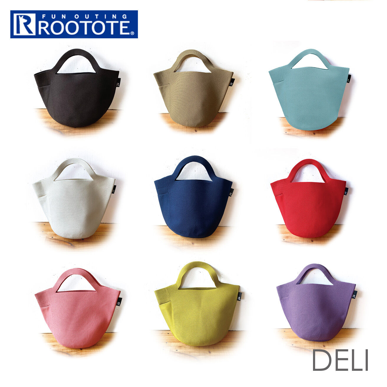 ROOTOTE「ルートート トートバッグ 通販 レディース おしゃれ 小さめ 軽量 自立 インテリア バスケット」|トートバッグ|